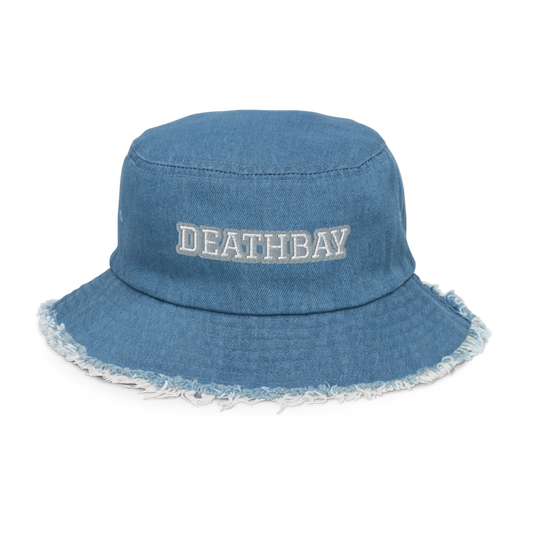 denim deathbay bucket hat